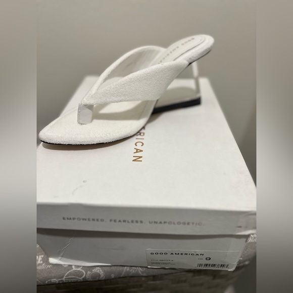 Good American acrylic wedge terry shoe - Picture 8 of 11